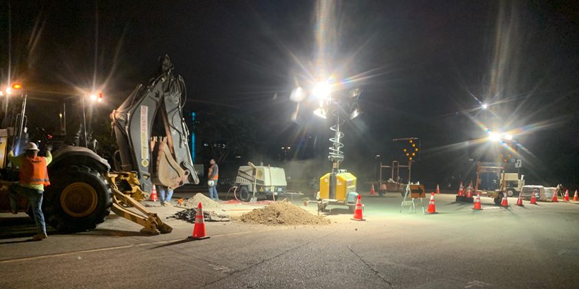 Phase I Construction-Construction of major water infrastructure for Phase 1 of Pure Water San Diego including pipelines, pump stations and treatment facilities is now taking place in the Morena, Bay Park, Clairemont, University City, Miramar and Scripps Ranch communities. Construction affects