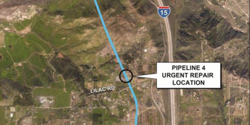 P4 Repair-Bonsall-pipeline-Asset Management