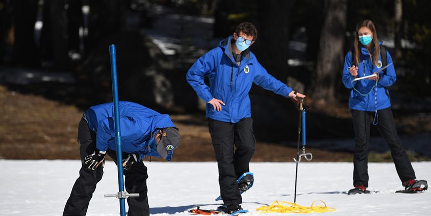 California drought-snowpack survey-DWR-snow survey