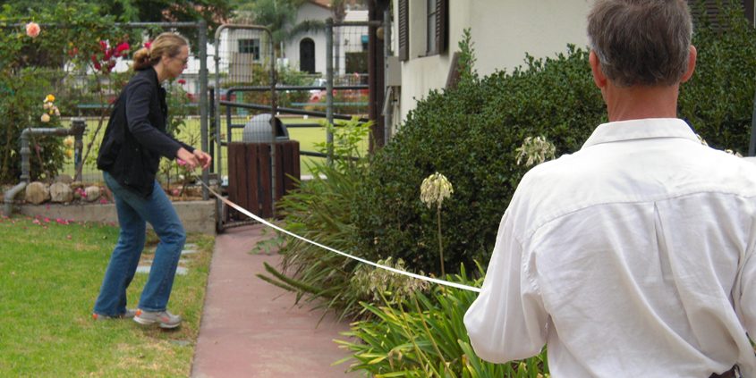 Making a plan of your existing landscape and evaluating site elements is key to helping you make design decisions as you start the design process. Photo: San Diego County Water Authority Six Steps to WaterSmart