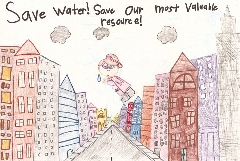 Second Place – Charlotte Pierce, Christ Lutheran School, Grade 3Second Place – Charlotte Pierce, Christ Lutheran School, Grade 3. Photo: Helix Water District 2022