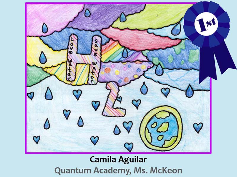 Escondido Poster Contest First Place: Camila Aguilar, Quantum Academy. Photo: City of Escondido