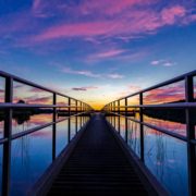 First Place winner: John Wozny, “Casting A Sunset.” Photo: Helix Water District Lake Jennings 2022