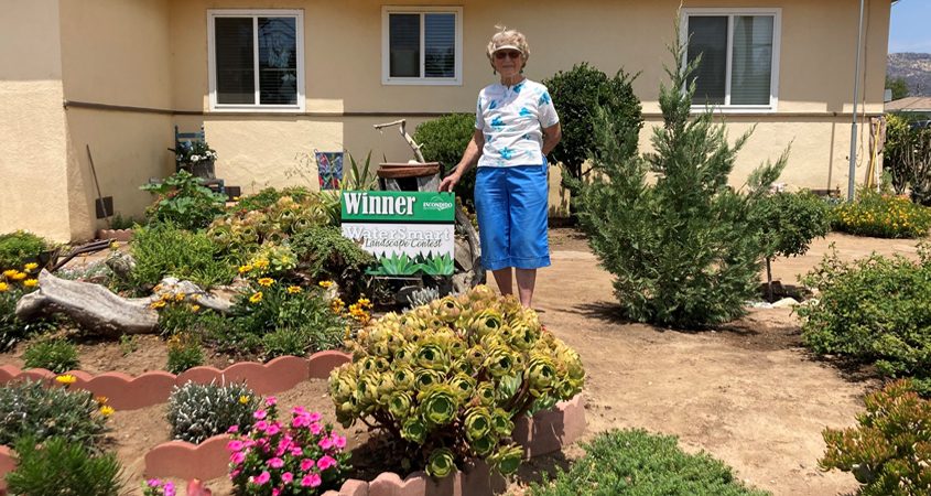 Jeanne Reutunger transformed a neglected front yard into a beautiful native garden and the winner of the 2022 City of Escondido Landscape Makeover Contest. Photo: City of Escondido