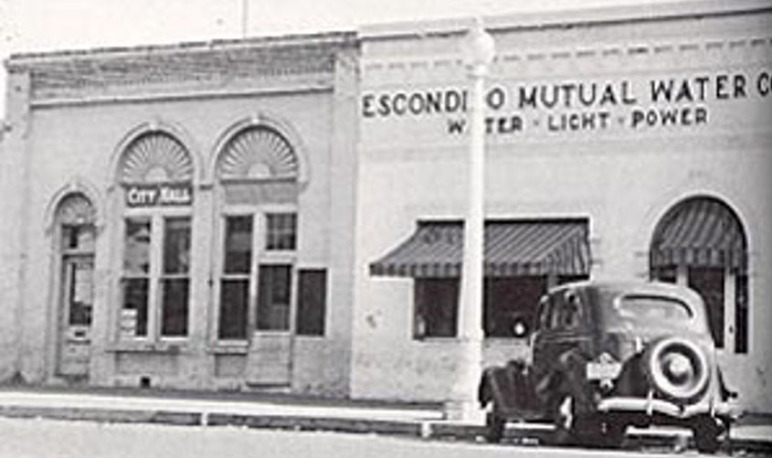 Local farmers formed the Escondido Irrigation District in 1888 to ensure both residents and the booming agricultural sector had steady water access. Photo: City of Escondido recognized