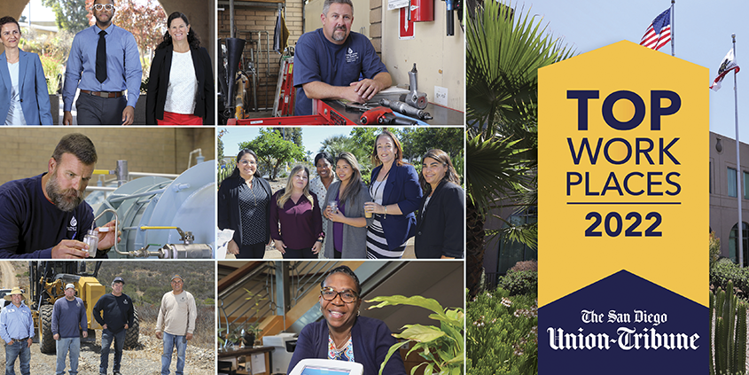 2022 Top Workplaces-San Diego County Water Authority-Top Workplace