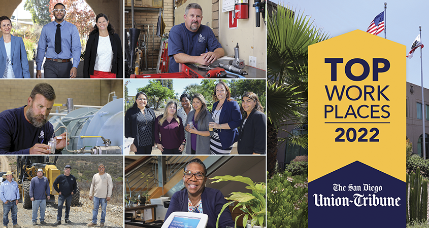 2022 Top Workplaces-San Diego County Water Authority-Top Workplace