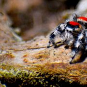 After a vote by Facebook followers the 2019 Elfin Forest Photo Contest "People's Choice Award“ went to "Red Jumping Spiderman” by Sabine Kurz-Sherman. Photo: Courtesy Olivenhain Municipal Water District Reserve Photo Contest Opens