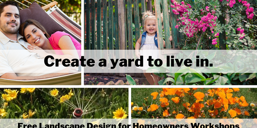 Free online landscape design classes-webinar-water conservation