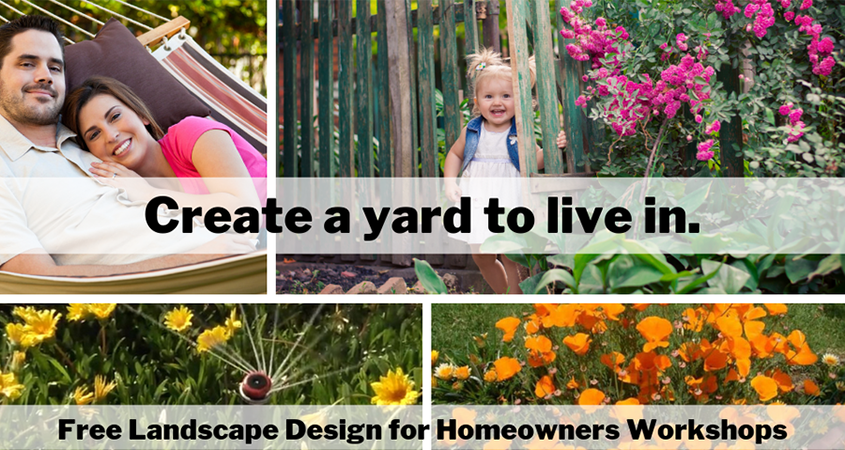 Free online landscape design classes-webinar-water conservation