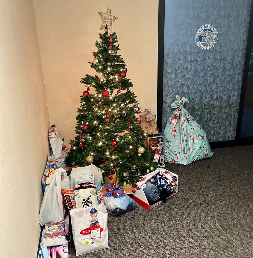 We had 16 of our staff support 20 children in the South Bay through the Angel Tree program this year. holiday giving programs