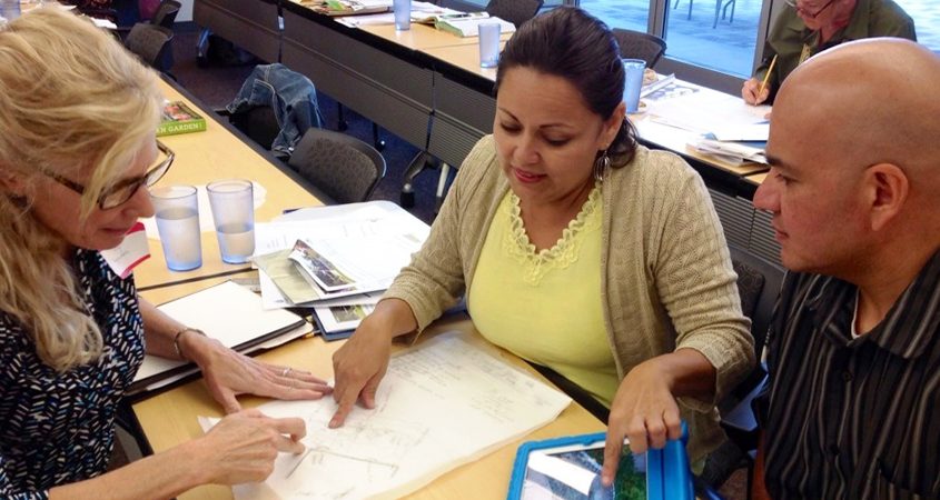 New for 2023, qualified residents can take advantage of the in-person “Designer At Your Door” technical design assistance program. Photo: WaterSmartSD.org