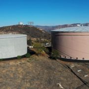 The Helix Water District's Tunnel Hill storage tank rehabilitation project took approximately two years to complete. Photo: Helix Water District