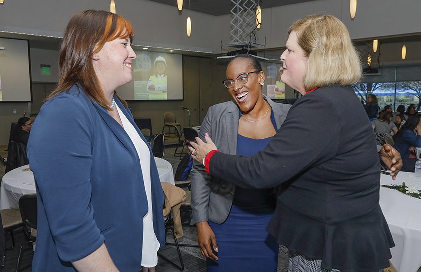 Water Authority General Manager Sandra Kerl emphasized the value of diverse workforce teams, and of bringing your "full selves" to the workplace. Photo: San Diego County Water Authority