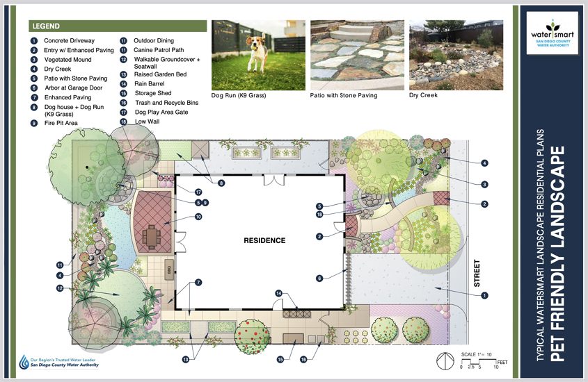 New for 2023: design palettes suited to accomodate a wide variety of lifestyles and activities. Graphic: San Diego County Water Authority in-person workshops