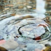 Honorable Mention: "Ripples and Rocks," Stuart Nelson, Hilltop High School