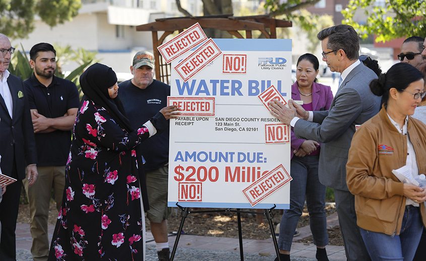 A new study indicates original LAFCO cost estimates of detachment are as much as 50% below the true price tag, as much as $200 million. Photo: San Diego County Water Authority protect ratepayers
