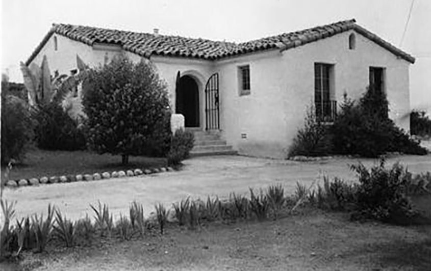 The original Santa Fe Irrigation District office in 1926. Photo: Santa Fe Irrigation District