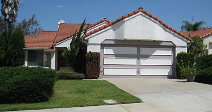 Mily Le's home before her landscape makeover. Photo: Vallecitos Water District 2023