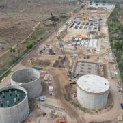 The East County Advanced Water Purification project is making significant progress on construction toward its 2026 opening. Photo: East County AWP