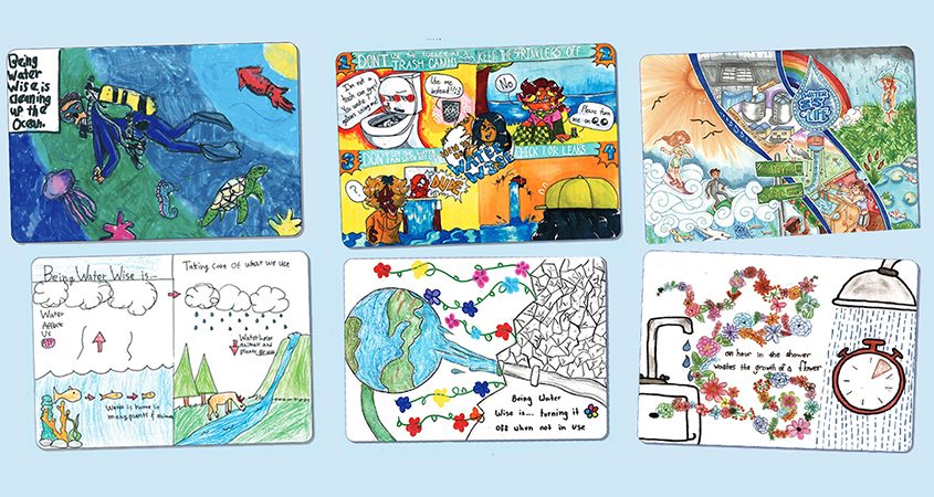 Six San DIego County students will have their artwork featured in the annual "Water Is Life" calendar for 2024.
