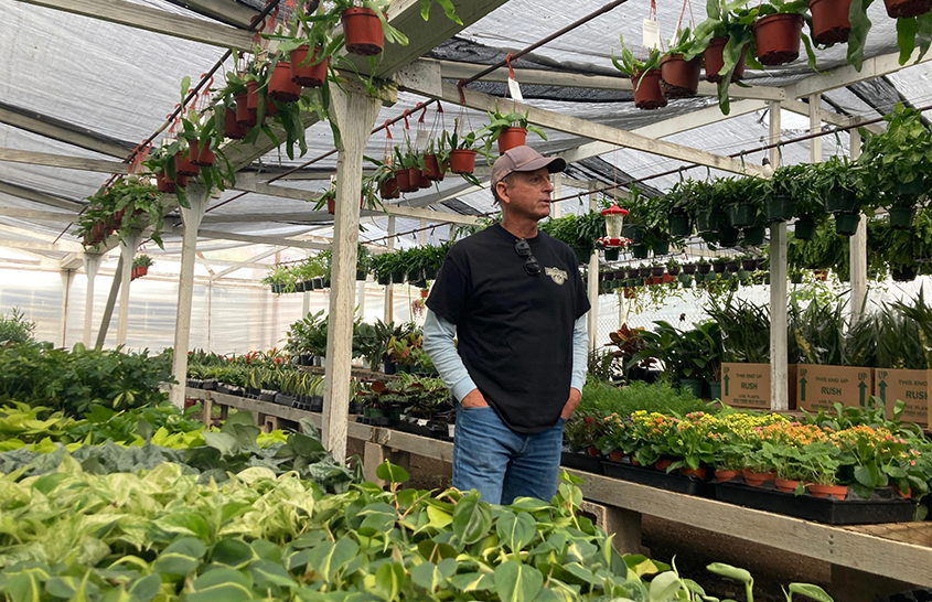 FlorAbunda Nursery founder Dana Groot is a fifth generation nurseryman. He founded the nursery in 2001. Photo: San Diego County Water Authority water management