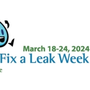 Fix a Leak Week is a reminder every March to check indoor and outdoor plumbing systems for leaks. Graphic: EPA