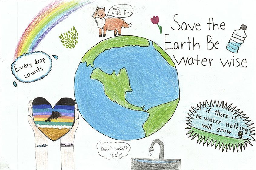 First Place – Arya French, Flying Hills School of the Arts, Grade 4 2024 Helix Student Poster Contest