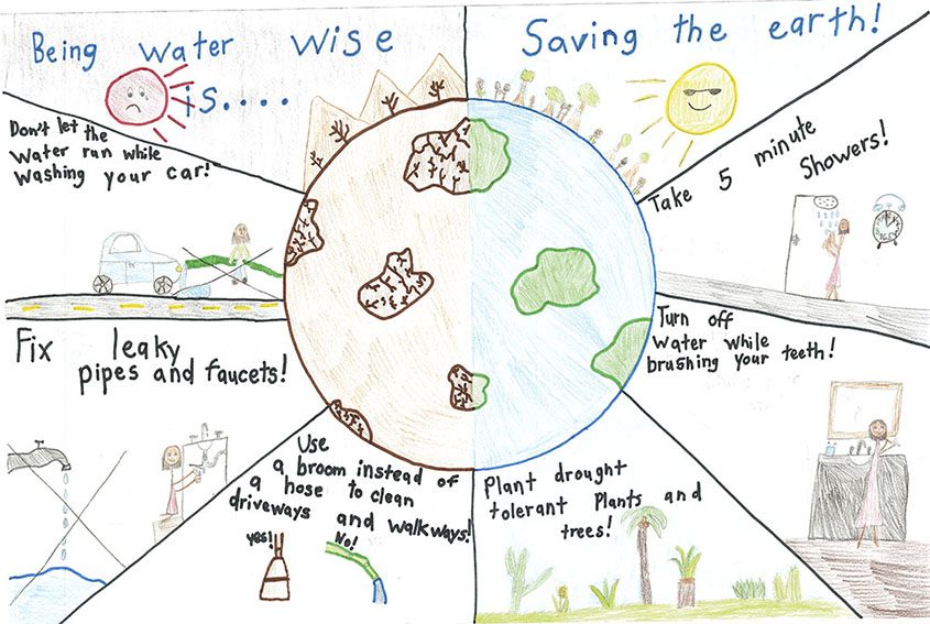 Third Place – Audrey Pierce, Christ Lutheran School, Grade 3 2024 Helix Student Poster Contest