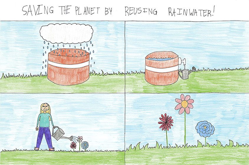 Second Place – Peyton Terrell, Christ Lutheran School, Grade 3 2024 Helix Student Poster Contest