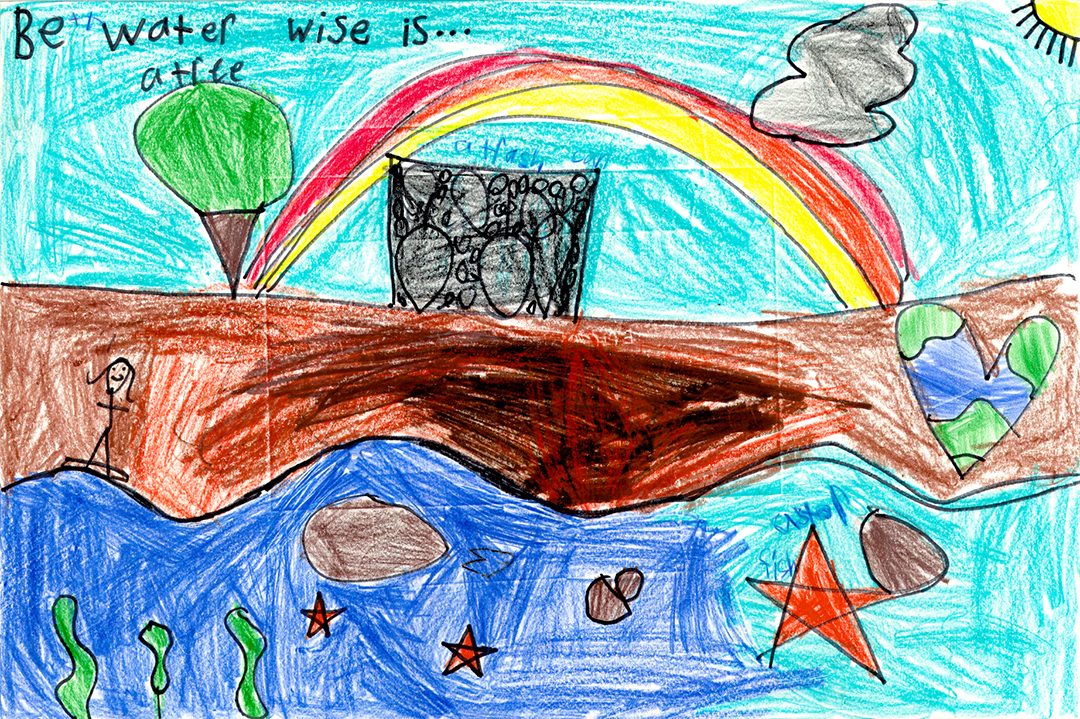 Emma Wachter, Boulder Oaks Elementary School, Alpine, first grade