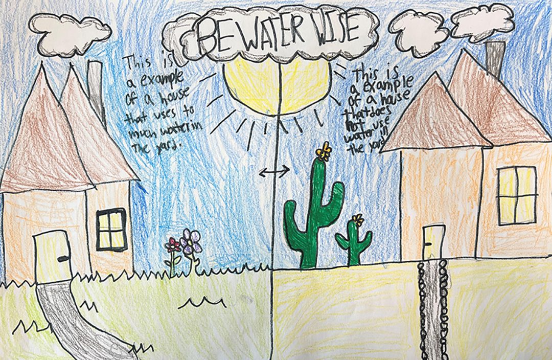 Tegan Heckeroth, Boulder Oaks Elementary School, Alpine, fourth grade 2024 Student Poster Contest