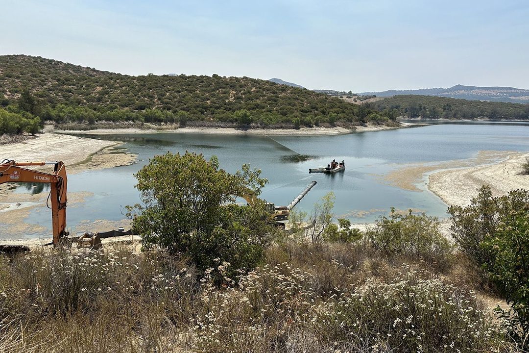 Lake Jennings is expected to be restored to full capacity later this summer. Photo: East County AWP