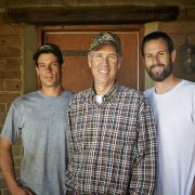 (L to R) Tim Lyall, 2023 Farmer of the Year Warren Lyall, and Andy Lyall. Photo: Courtesy Cultivate California