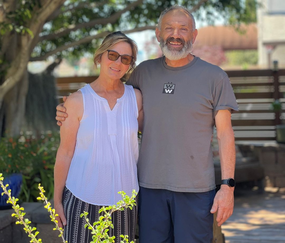 Laura and Jaime Cervantes invested careful planning and hands-on work in their landscape makeover project. Photo: Sweetwater Authority