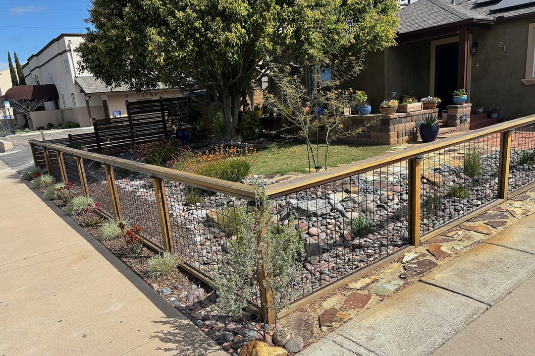 The completed landscape makeover. Photo: Sweetwater Authority