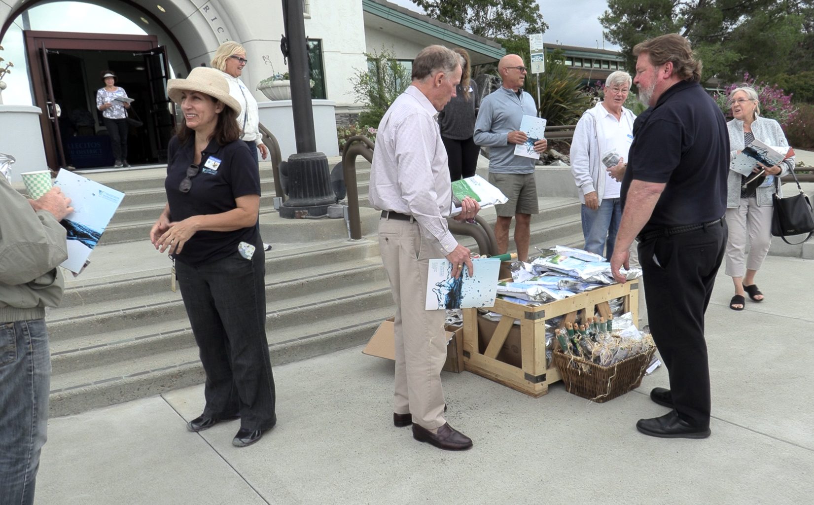 Participants in the Vallecitos Water District facilities tour offered positive feedback from their experience. Photo: Vallecitos Water District