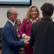 Defina Gonzalez is sworn in to the Otay Water District Board of Directors. Photo: Otay Water District