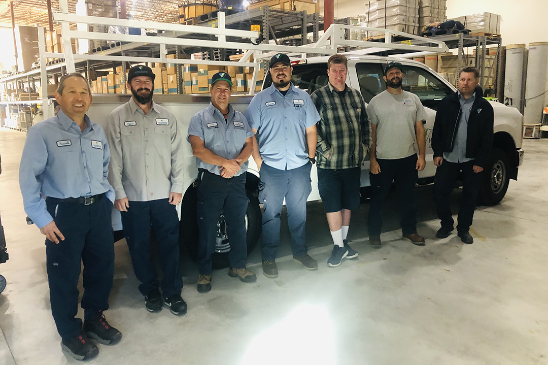 Russ Kubota and his team at the Vallecitos Water District work with California Department of Forestry (CalFIRE), which helps provide personnel for vegetation management through its inmate firefighter program. Photo: Vallecitos Water DIstrict