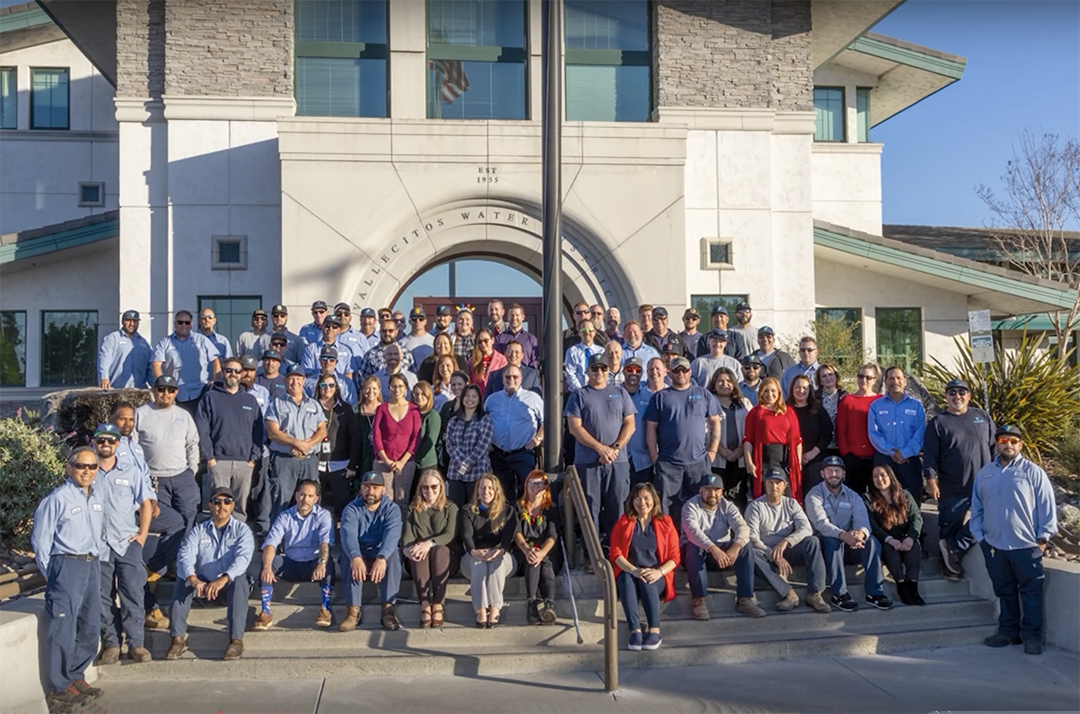 Jack Kubota emphasized the contributions from the many water and wastewater employees who played roles in the growth of the region's services. Photo: Vallecitos Water District