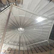 The Coronado Tank was rehabilitated by the Vallecitos Water District, giving it many more years of service. Photo: Vallecitos Water District wildfire