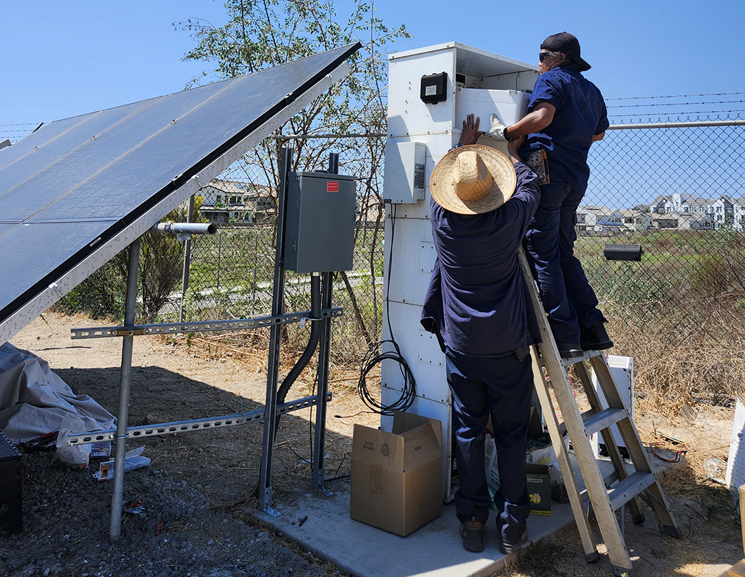 City of San Diego Public Utilities crews inspect and maintain the city's water infrastructure so it will function properly even in an emergency. Photo: City of San Diego water system readiness