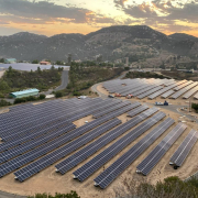 Formerly known as the Twin Oaks Reservoir Facility, it is now renamed the Ed Pedrazzi Water Storage Facility. Photo: Vallecitos Water District