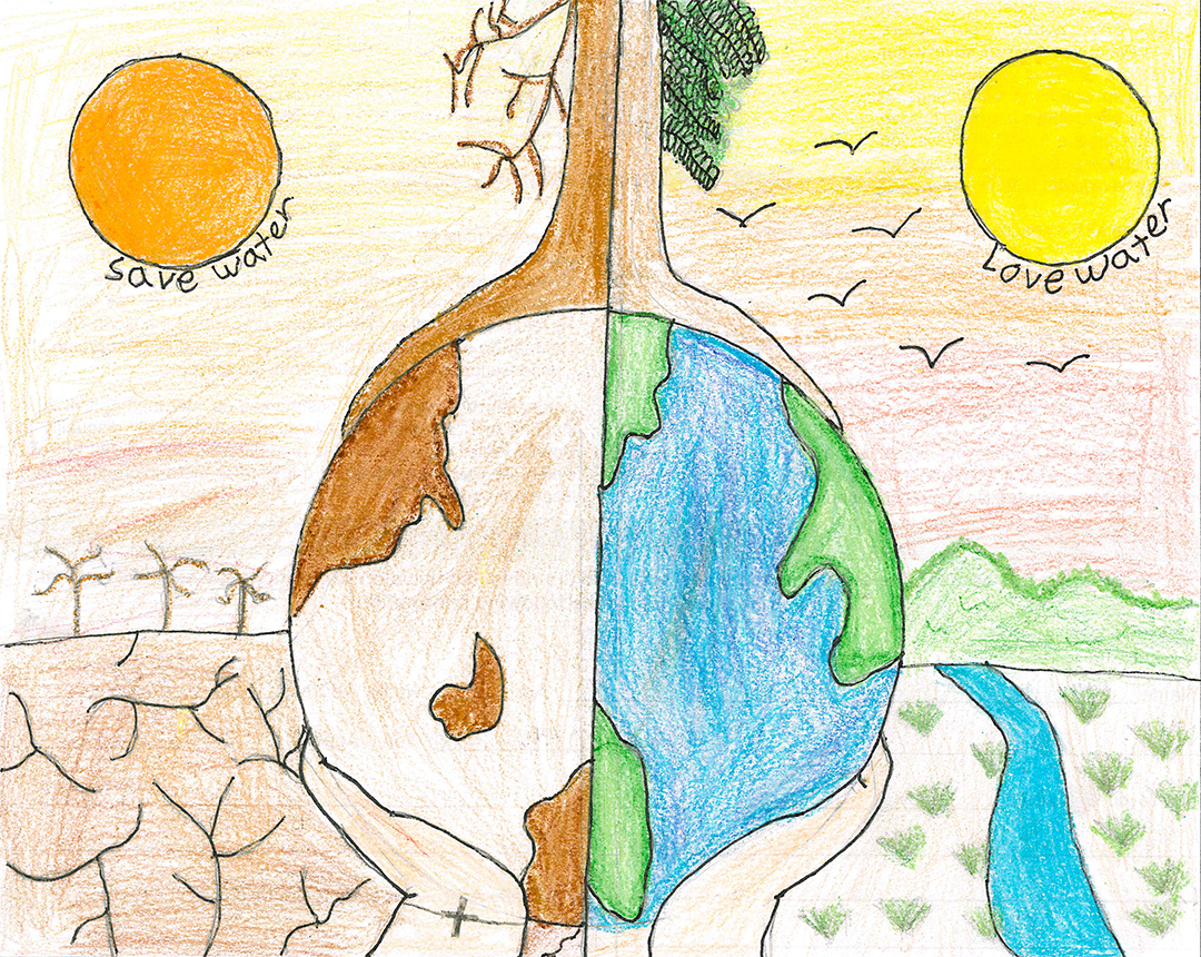 Haley Hone from Grace Christian School is this year's first place winner in the 2025 City of Escondido Student Poster Contest. Photo: City of Escondido