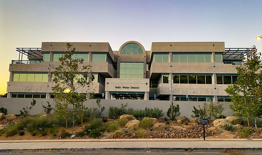 Helix Water District is a local government agency responsible for tap water in San Diego’s east countysuburbs. The district’s regional water treatment plant serves 500,000 residents and the district distributes water to 278,000 residents in La Mesa, El Cajon, Lemon Grove, Spring Valley and other unincorporated areas. Photo: Helix Water District scholarships