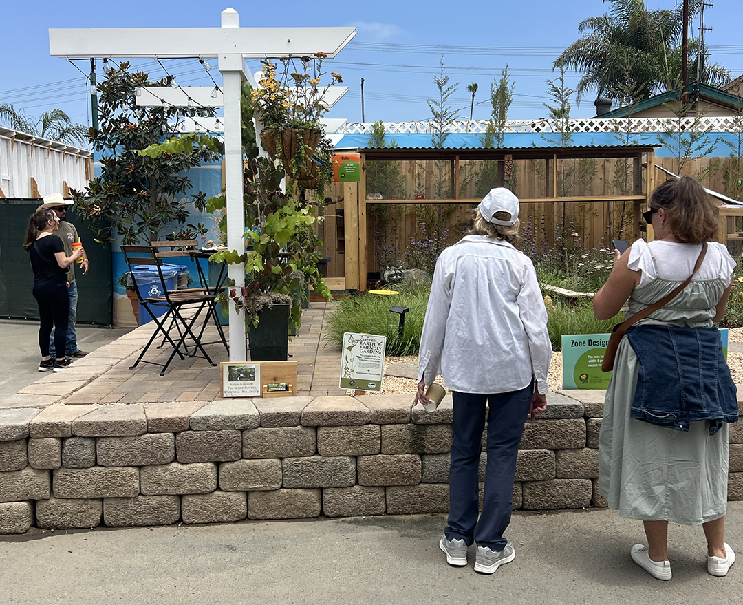 Visitors to the California Native Plant Society's exhibit can learn how to incorporate native plants in their landscapes. Photo: San Diego County Water Authority