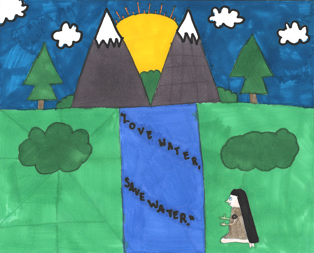 Liv Williams of Discovery Elementary School won second place. Photo: Vallecitos Water District