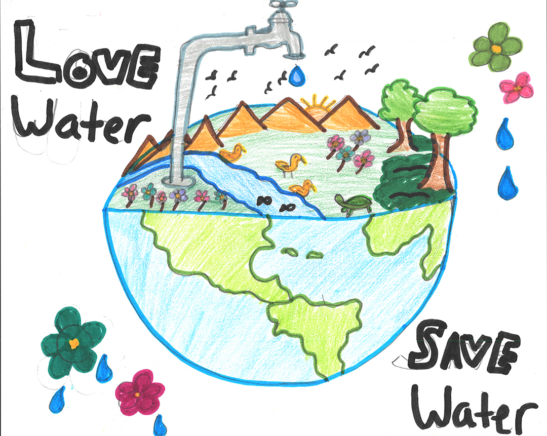 Maryanne Alvizures of Joli Ann Leichtag Elementary School won third place. Photo: Vallecitos Water District