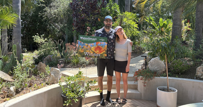 The result of the Claermans' carefully planned landscape makeover is the 2025 City of Escondido Landscape Contest winner. Photo: City of Escondido