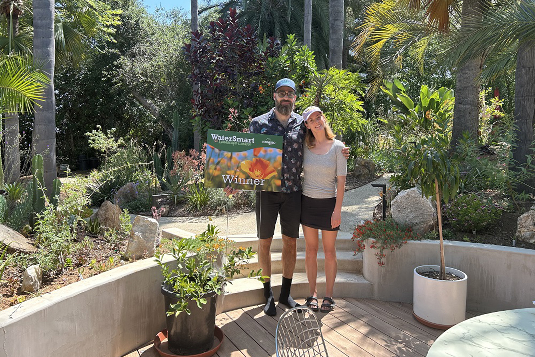 The result of the Claermans' carefully planned landscape makeover is the 2025 City of Escondido Landscape Contest winner. Photo: City of Escondido